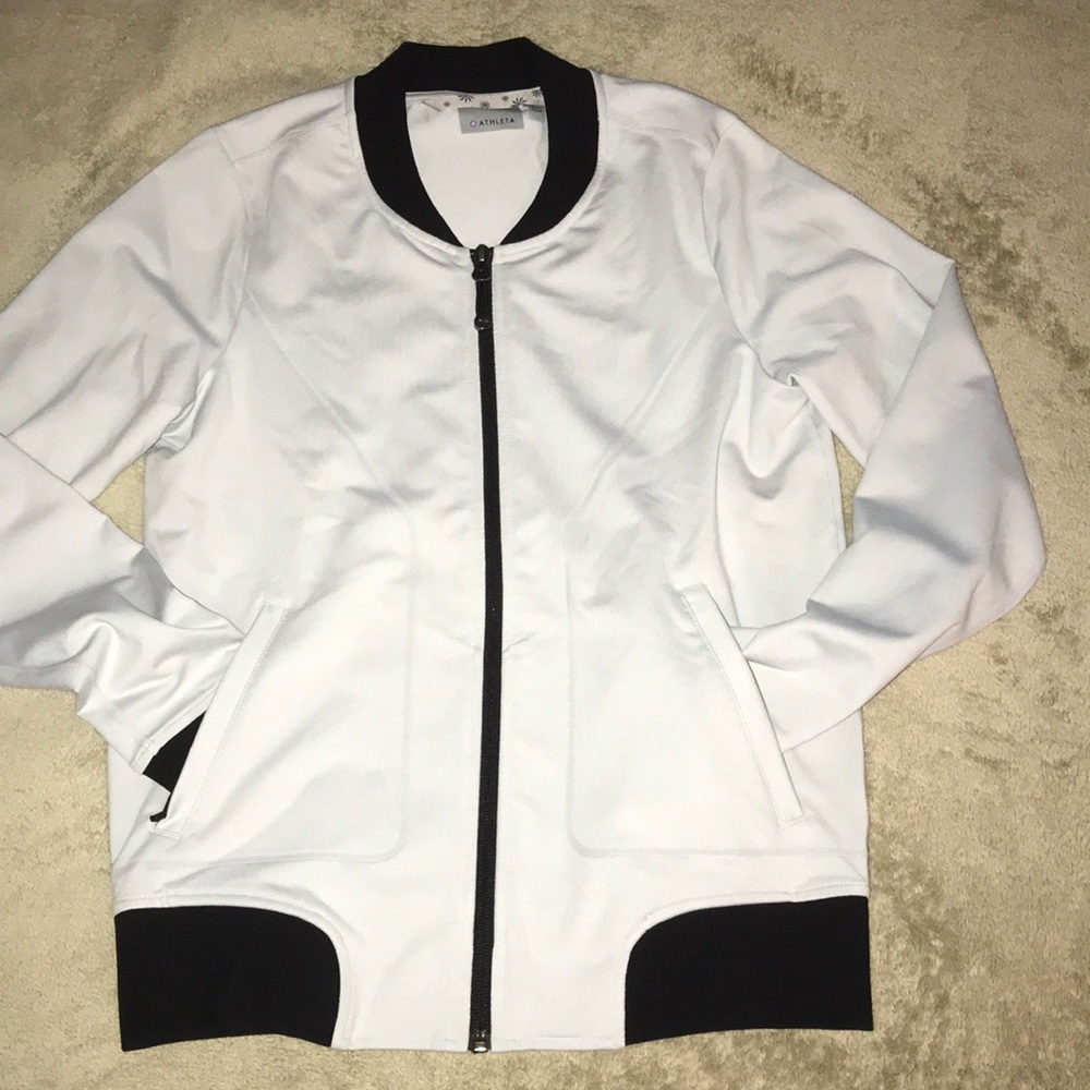 EUC Athleta Super Soft Warm-up Jacket XS￼